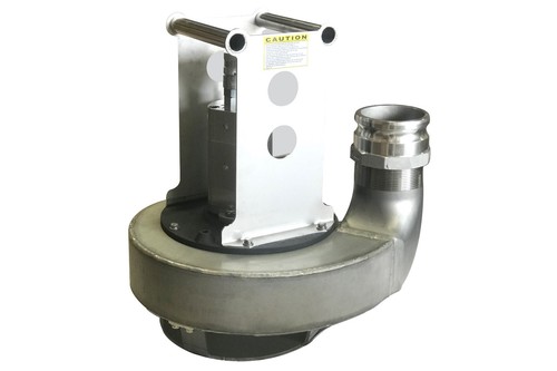 Discharge hydraulically - 4",